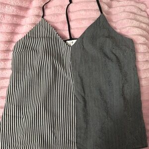 Socialite Monochrome Striped Camisole